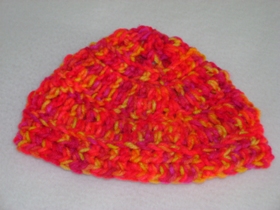 knitted baby hats